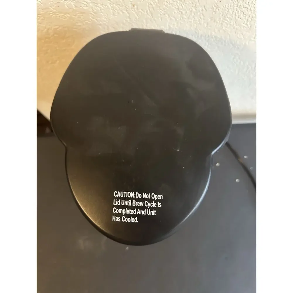 Melitta Pod Coffee Machine Black 2-Cup Plastic w/ Removable Drip Tray